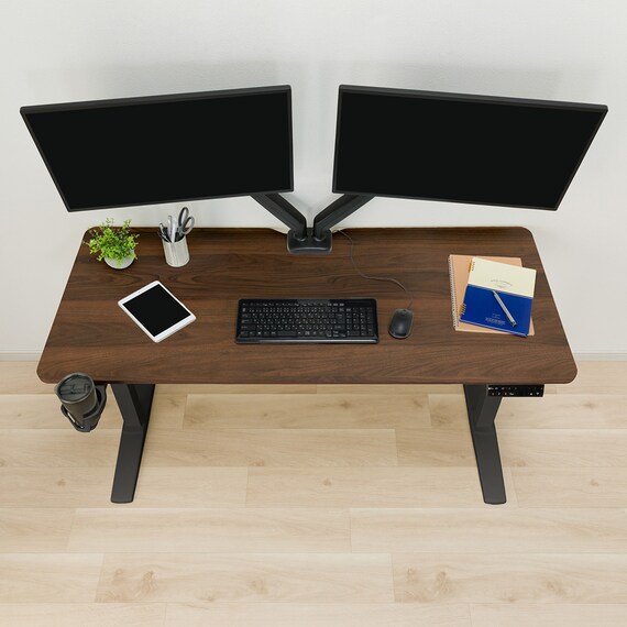 電動昇降デスク(UP006 1460 MBR/BK) 16枚目画像