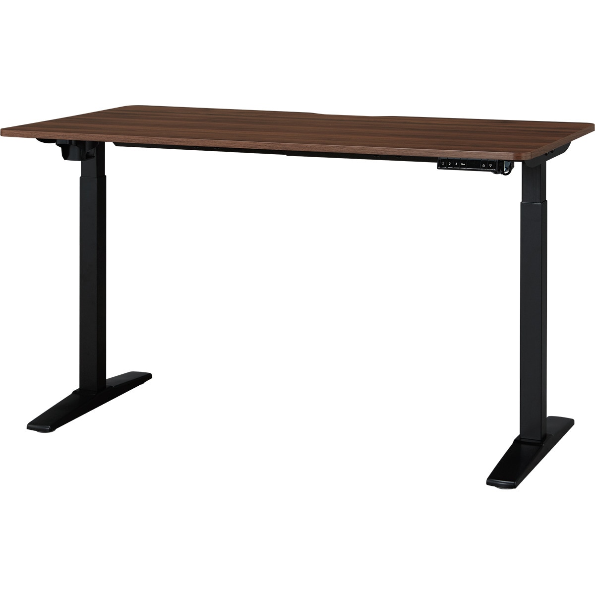 ニトリ 昇降デスク ダークブラウン 120× 66× 73〜122cm 値下げ可 昇降デスク(DX006 MBR/BK) | ニトリネット【公式】 家具