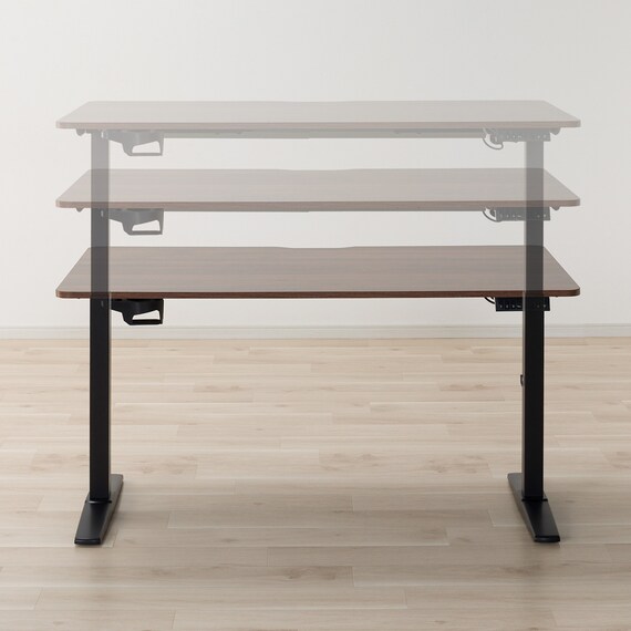 電動昇降デスク(UP006 1475 MBR/BK) 18枚目画像