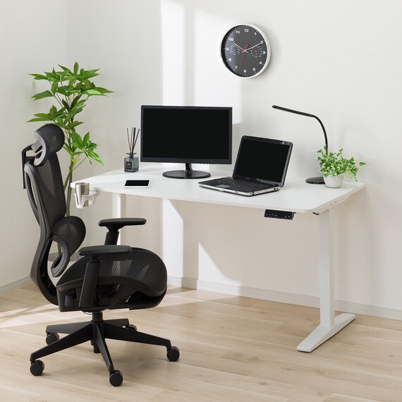 電動昇降デスク(UP006 1475 WH/WH) 14枚目画像