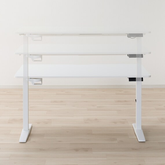 電動昇降デスク(UP006 1475 WH/WH) 20枚目画像