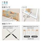 温かみのある天然木ロフトベッド (高さ162cm NA) 18枚目画像