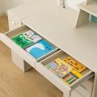 くみあわせデスク(DL02 WW/TBL デスクライト付き) 15枚目画像