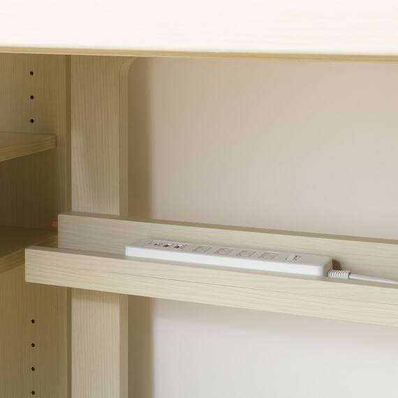 くみあわせデスク(DL02 WW/TBL デスクライト付き) 16枚目画像