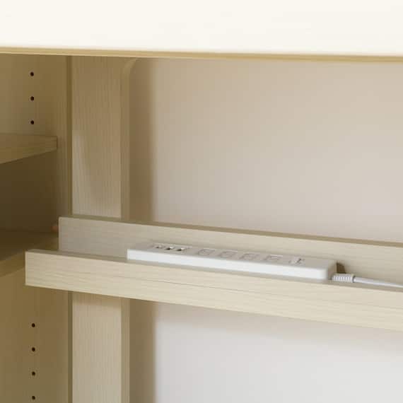 くみあわせデスク(DL02 WW/TBL デスクライト付き) 16枚目画像