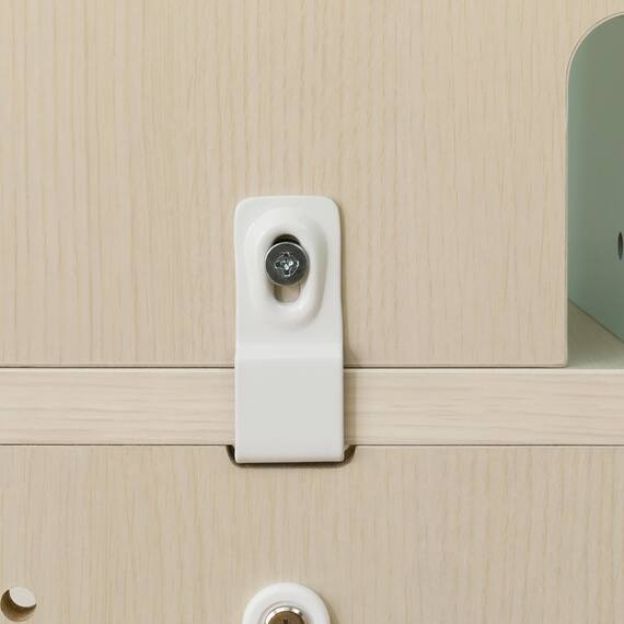 くみあわせデスク(DL02 WW/TBL デスクライト付き) 17枚目画像