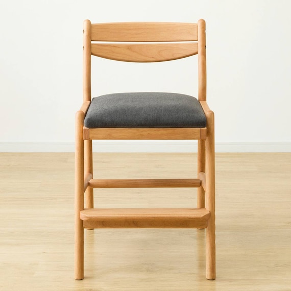 キッズチェア(HH04 LBR/GY) 5枚目画像