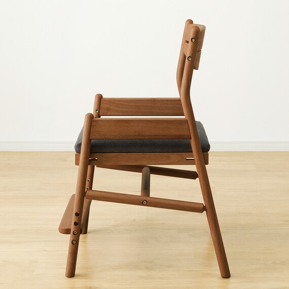 キッズチェア(HH04 MBR/GY) 9枚目画像