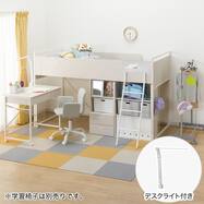 急募！年内に売り切りたいです。ニトリ、ロフトベッドと机、イス