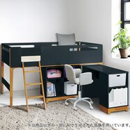 システムベッドデスク(LS02 BK)