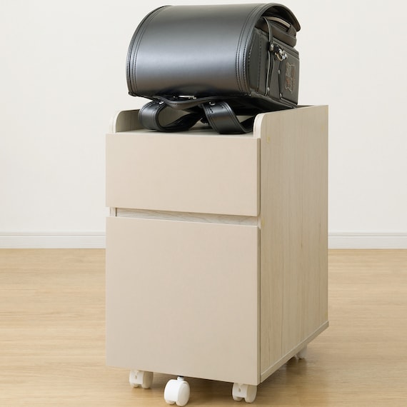 スタンダードデスク ワゴン付き (RH01 WW/BE) 11枚目画像