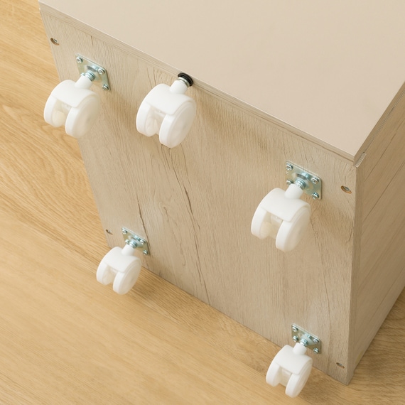 スタンダードデスク ワゴン付き (RH01 WW/BE) 14枚目画像