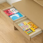 ハイデスク ワゴン付き (KT01 LBR) 10枚目画像