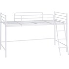 スチールミドルベッド(MB02 WH) 2枚目画像