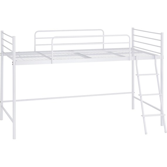 スチールミドルベッド(MB02 WH) 11枚目画像