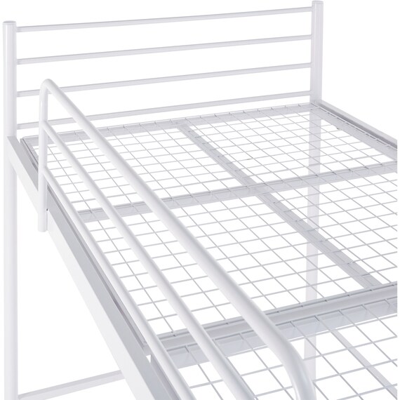 スチールミドルベッド(MB02 WH) 13枚目画像