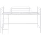 スチールミドルベッド(MB02 WH) 15枚目画像