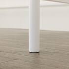 スチールミドルベッド(MB02 WH) 20枚目画像