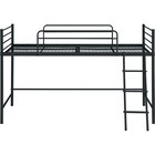 スチールミドルベッド(MB02 BK) 3枚目画像