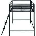 スチールミドルベッド(MB02 BK) 4枚目画像