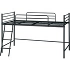 スチールミドルベッド(MB02 BK) 5枚目画像