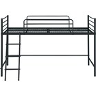 スチールミドルベッド(MB02 BK) 7枚目画像