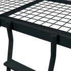 スチールミドルベッド(MB02 BK) 10枚目画像