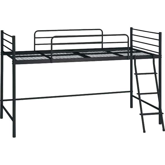 スチールミドルベッド(MB02 BK) 11枚目画像