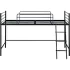 スチールミドルベッド(MB02 BK) 12枚目画像