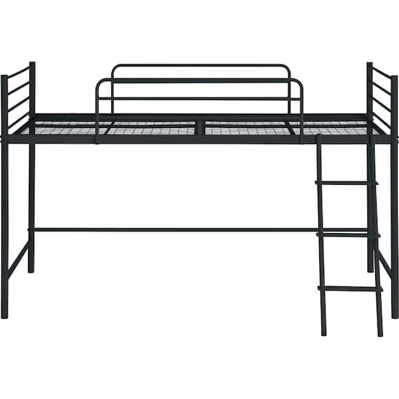 スチールミドルベッド(MB02 BK) 12枚目画像