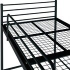 スチールミドルベッド(MB02 BK) 13枚目画像