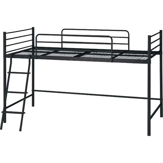 スチールミドルベッド(MB02 BK) 13枚目画像