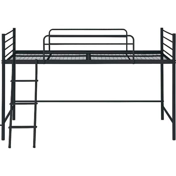 スチールミドルベッド(MB02 BK) 15枚目画像