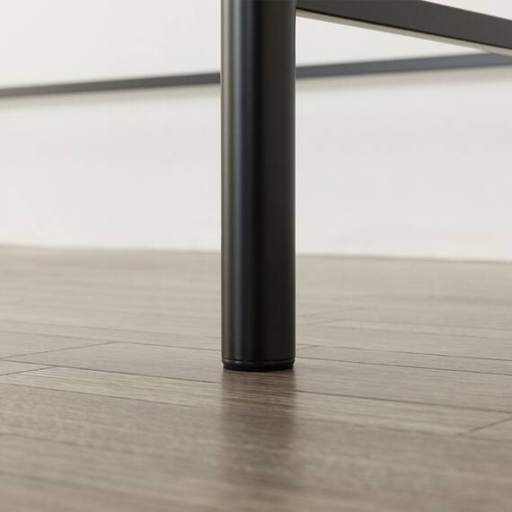 スチールミドルベッド(MB02 BK) 20枚目画像