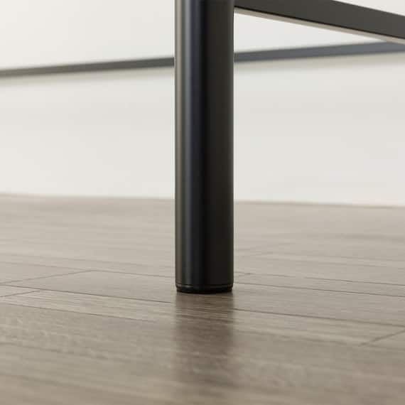 スチールミドルベッド(MB02 BK) 20枚目画像