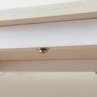 スチールハイベッド + コの字デスクセット (HB02 WH) 14枚目画像