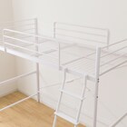 スチールハイベッド(HB02 WH) 7枚目画像