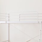 スチールハイベッド(HB02 WH) 8枚目画像