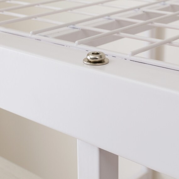 スチールハイベッド(HB02 WH) 10枚目画像