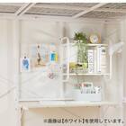 スチールハイベッド + 棚付きデスクセット (HB02 BK) 8枚目画像