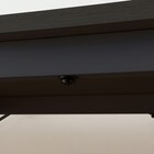 スチールハイベッド + コの字デスクセット (HB02 BK) 9枚目画像