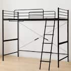 スチールハイベッド(HB02 BK) 8枚目画像