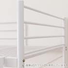 スチールハイベッド(HB02 BK) 13枚目画像