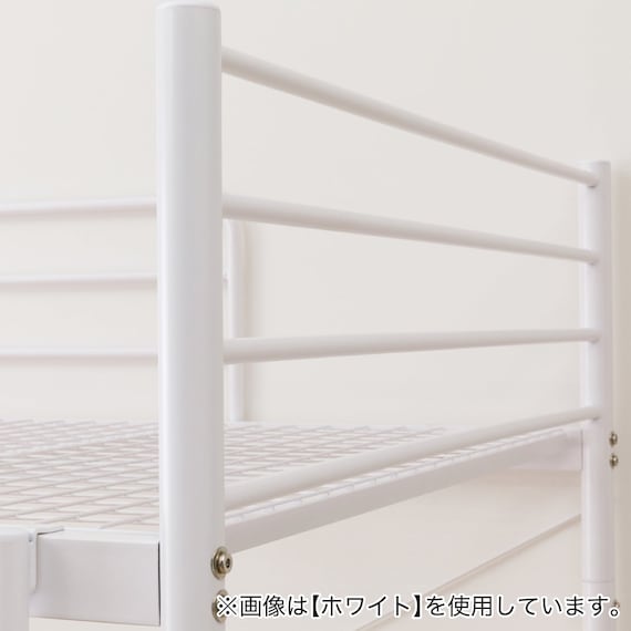 スチールハイベッド(HB02 BK) 13枚目画像