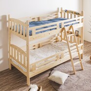 天然木2段ベッド (CRA2)【期間限定価格:11/27~1/5まで】