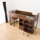 システムベッドデスク(デニッシュ25N デスクライト付きMBR/BK) 24枚目画像