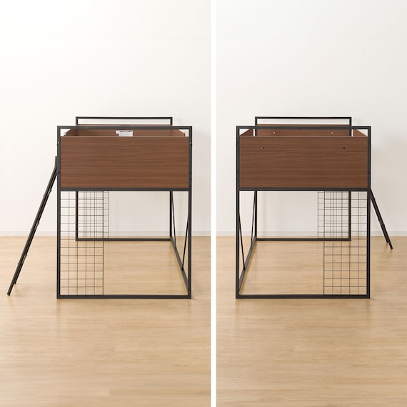 システムベッドデスク(デニッシュ25N デスクライト付きMBR/BK) 28枚目画像