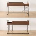 システムベッドデスク(デニッシュ25N デスクライト付きMBR/BK) 29枚目画像