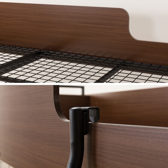 システムベッドデスク(デニッシュ25N デスクライト付きMBR/BK) 33枚目画像