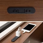 システムベッドデスク(デニッシュ25N デスクライト付きMBR/BK) 34枚目画像